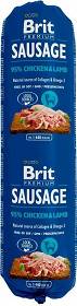 Brit Premium Sausage Chicken & Lamb Karma z kurczakiem i jagnięciną dla psa 800g