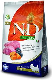 Farmina N&D Pumpkin Adult Mini Lamb&Blueberry Karma z jagnięciną dla psa 7kg