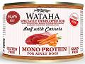 Wataha Mono Adult Beef&Carrots Karma z wołowiną i marchewką dla psa 185g