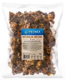 Petmex Przysmak Ucho wieprzowe środkowe op. 1kg