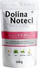 Dolina Noteci Premium Adult Karma z cielęciną i groszkiem dla psa 150g