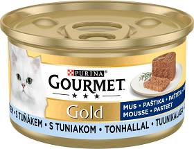 Gourmet Gold Karma z tuńczykiem w postaci musu dla kota 85g