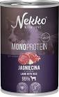 Nekko Monoprotein Adult Karma z jagnięciną dla psa 400g