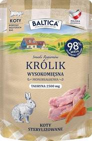 Baltica Smaki Regionów Adult Sterilized Karma z królikiem dla kota 100g
