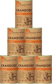 Grandorf Veal&Turkey Karma z cielęciną i indykiem dla psa 6x400g PAKIET