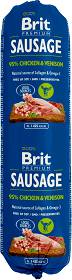 Brit Premium Sausage Chicken&Venison Karma z kurczakiem i dziczyzną dla psa 12x800g PAKIET