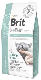 Brit Veterinary Diet Struvite Chicken&Pea Karma z kurczakiem dla kota 5kg