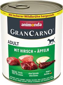Animonda GranCarno Adult Karma z wołowiną, jeleniem i jabłkiem dla psa 800g