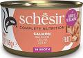 Schesir Adult Salmon in Broth Karma z łososiem dla kota 85g