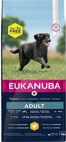 Eukanuba Adult Large Karma dla psa 15kg+3kg GRATIS