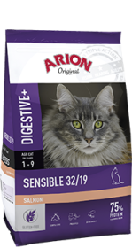 Arion Original Cat Sensible 32/19 Salmon Karma z łososiem dla kota 2kg