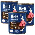 Brit Premium by Nature Beef with Tripe Karma z wołowiną dla psa 6x800g PAKIET