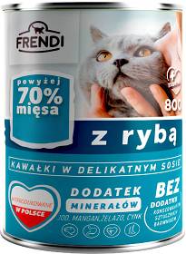 Frendi Karma z rybą w sosie dla kota 800g