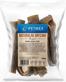 Petmex Przysmak Skóra dzika dla psa dł.15cm 200g