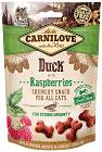 Carnilove Przysmak Crunchy Duck with raspberries dla kota op. 50g 