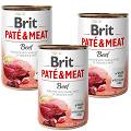 Brit Pate&Meat Beef Karma z wołowiną dla psa 6x800g PAKIET