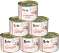 Brit Veterinary Diet Renal Tuna&Salmon Karma z tuńczykiem i łososiem dla psa 6x200g PAKIET