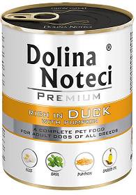 Dolina Noteci Premium Adult Karma z kaczką i dynią dla psa 800g