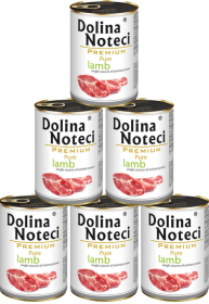 Dolina Noteci Premium Pure Lamb Karma z jagnięciną dla psa 24x400g PAKIET