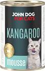 John Dog for Cats Adult Kangaroo Mousse Karma z kangurem dla kota 400g