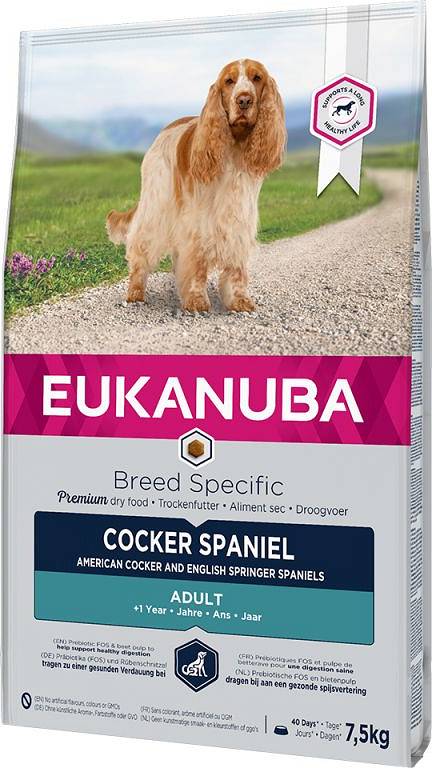 eukanuba cocker spaniel 7.5 kg