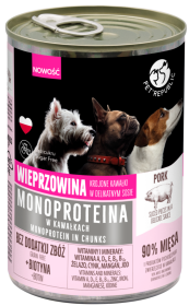 Pet Republic Monoproteina Adult Karma z wieprzowiną dla kota 400g