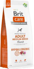 Brit Care Hypoallergenic Adult Medium Breed Lamb Karma z jagnięciną dla psa 2x12kg TANI ZESTAW