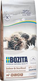 Bozita Indoor&Sterilised Reindeer Karma z reniferem dla kota 10kg