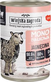 Wiejska Zagroda Cat Monobiałkowa Karma z jagnięciną dla kota 400g