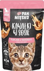 Pan Mięsko Kitten Karma z kurczakiem i królikiem 85g