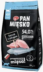 Pan Mięsko CAT Small Karma z kurczakiem i pstrągiem dla kota 10kg