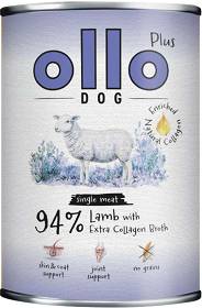 Ollo Plus Lamb with Collagen Dog Adult Karma z jagnięciną i kolagenem dla psa 800g
