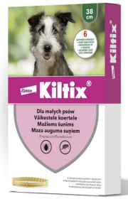 Elanco Kiltix dla Psa małego Obroża na kleszcze długość 38cm