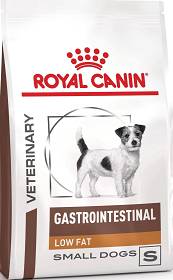 Royal Canin VET DOG SMALL GASTRO Intestinal Low Fat Karma dla psa 1.5kg