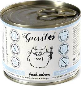 Gussto Fresh Salmon Karma z łososiem dla kota 190g
