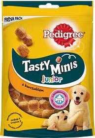 Pedigree Przysmak Tasty Minis JUNIOR z kurczakiem dla szczeniaka op. 125g