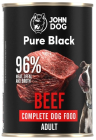 John Dog Pure Black Adult Beef Karma z wolowiną dla psa 400g