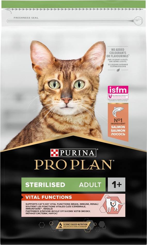 Purina pro plan cat sterilised salmon 10 kg best sale