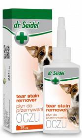 Dr Seidel Tear Stain Remover dla psa i kota Płyn do przemywania oczu 75ml