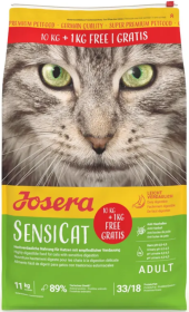 Josera Sensi Cat Karma dla kota 10kg+ 1kg GRATIS