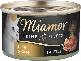 Miamor Feine Filets in Jelly Karma z tuńczykiem i serem w galaretce dla kota puszka 100g