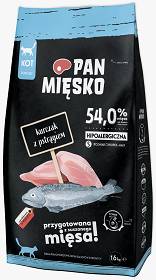 Pan Mięsko CAT Small Karma z kurczakiem i pstrągiem dla kota 1.6kg