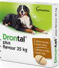 Vetoquinol Drontal Flavour Plus dla Psa powyżej 35kg Tabletki na robaki 2szt.