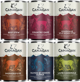 Canagan Pakiet degustacyjny Karma dla psa 6x400g