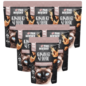 Pan Mięsko Cat Karma z kurczakiem i przepiórką 12x85g PAKIET