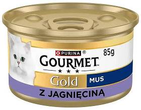 Gourmet Gold Karma z jagnięicną dla kota 85g (mus)