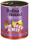 Dolina Noteci Superfood Karma z sarniną i wołowiną dla psa 800g