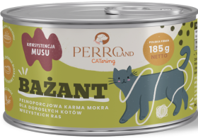 PerroLand CATering Adult Karma z bażantem dla kota 185g