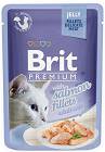 Brit Premium with Salmon Fillets for Adult Cats Karma z łososiem w galaretce dla kota 85g