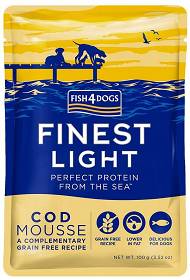Fish4Dogs Finest Light Cod Mousse Karma dla psa 100g